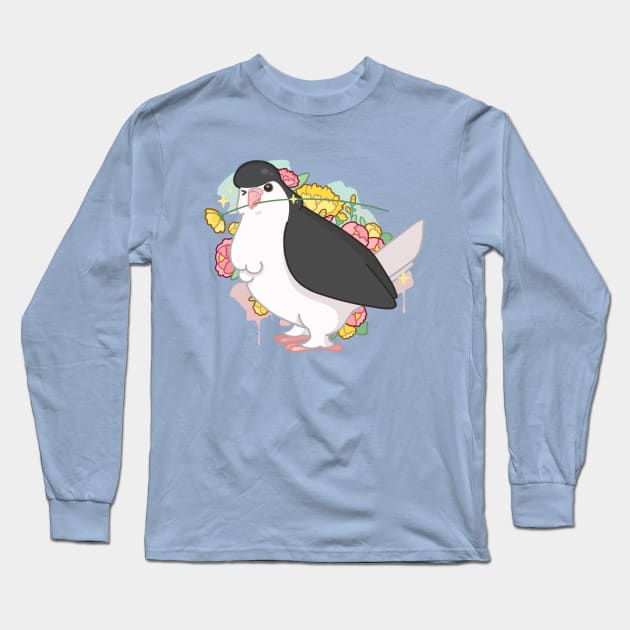 Lahore Pigeon Long Sleeve T-Shirt by Maryoshi-143